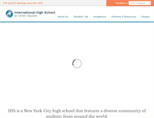 Tablet Screenshot of ihs-us.org